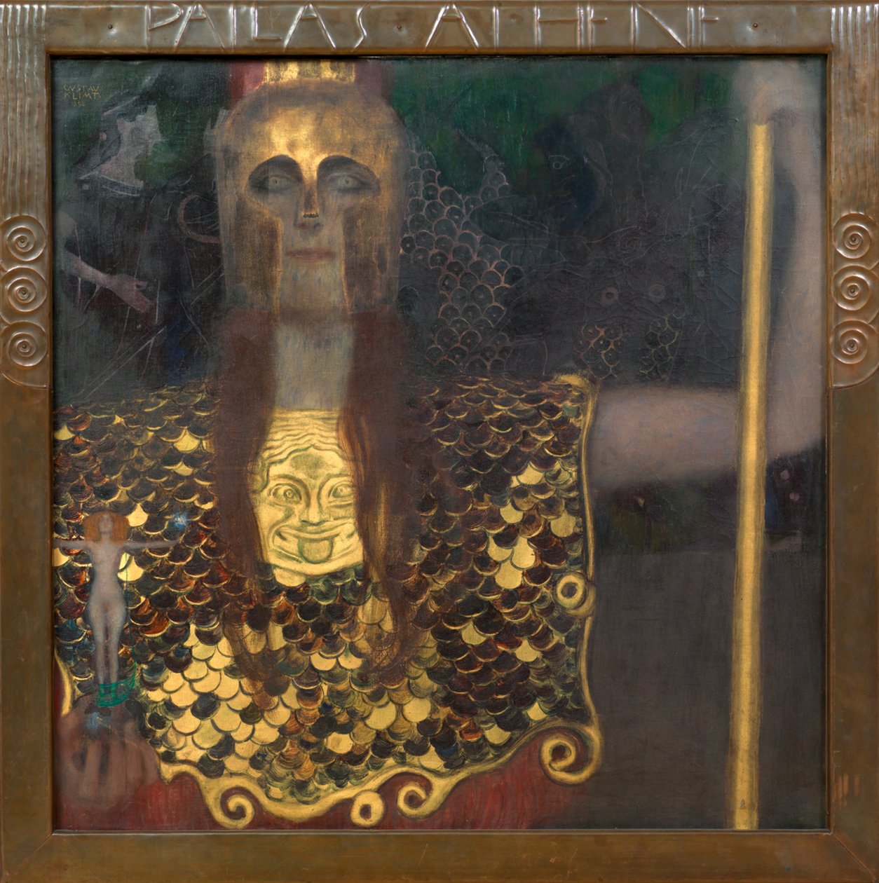 Pallas Athene tekijältä Gustav Klimt