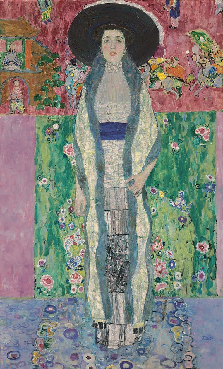 Adele Bloch-Bauer II:n muotokuva, 1912 tekijältä Gustav Klimt