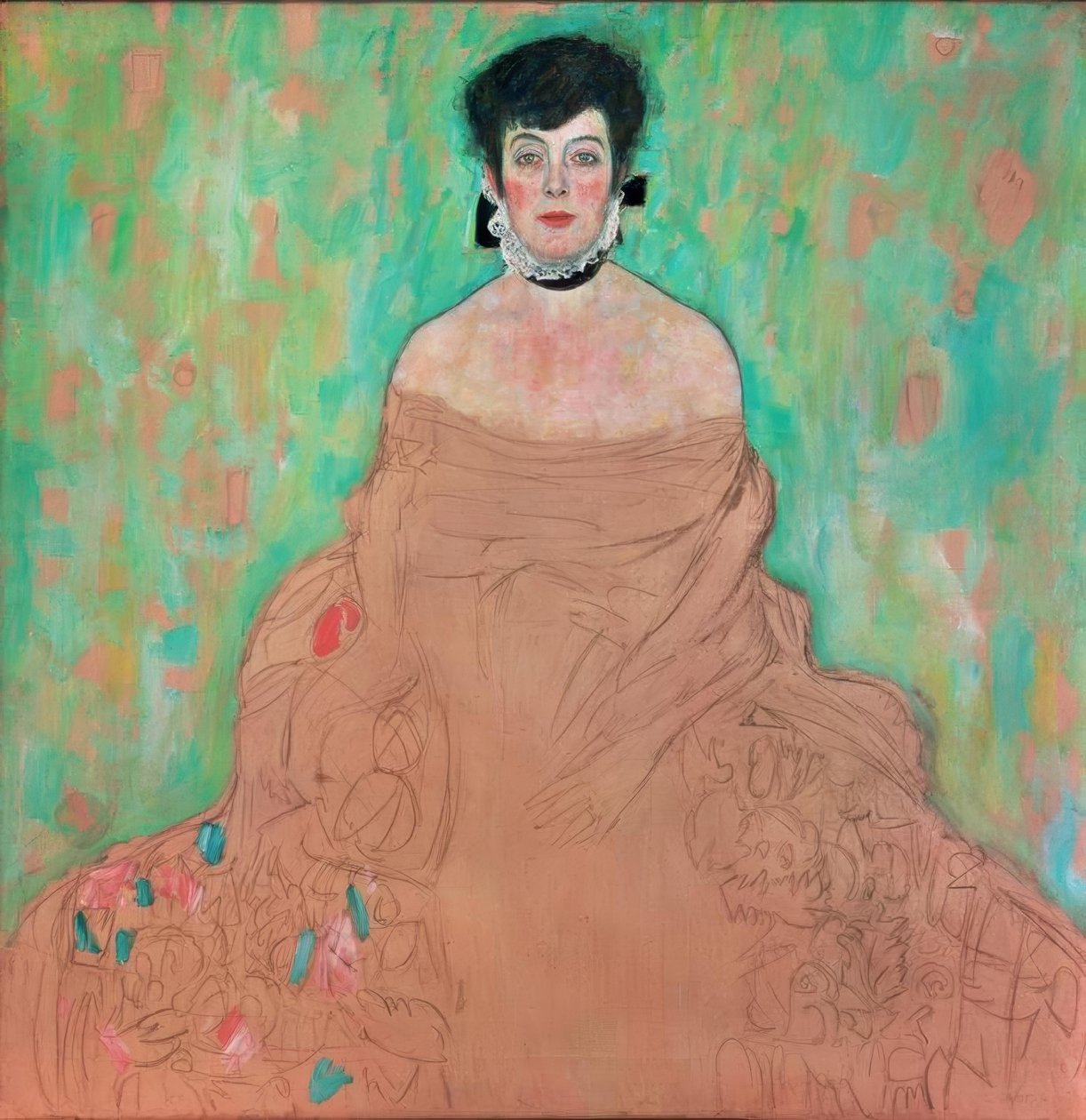 Amalie Zuckerkandlin muotokuva tekijältä Gustav Klimt