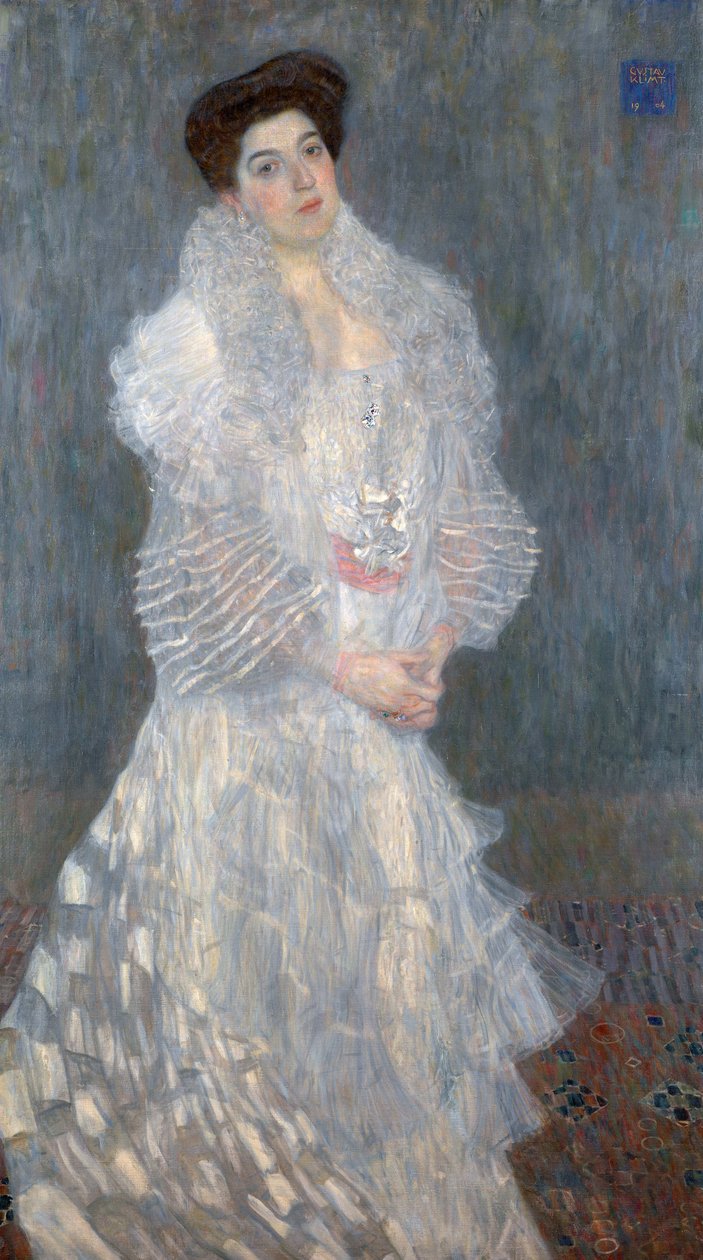 Hermine Gallian (1870-1936) muotokuva 1904 tekijältä Gustav Klimt