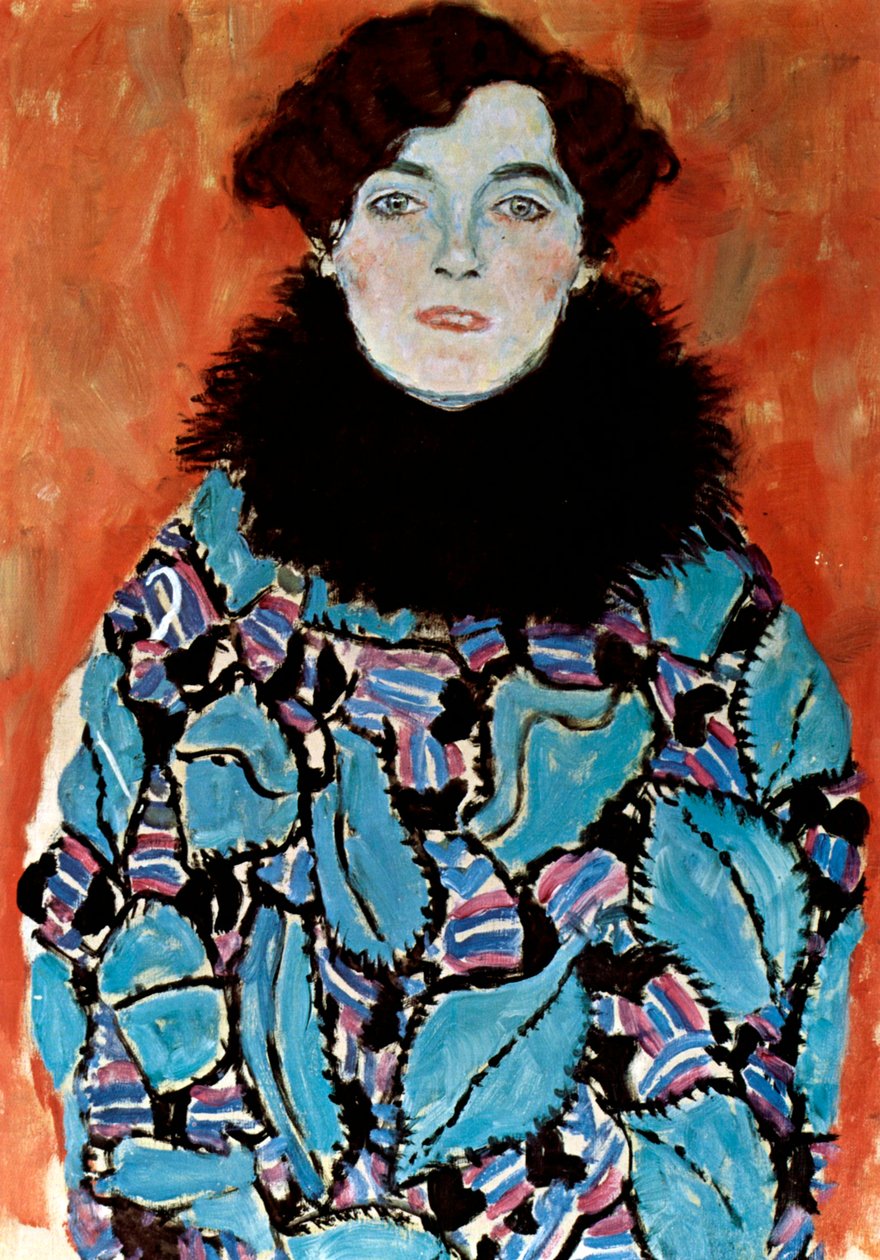 Johanna Stauden muotokuva, 1917-1918 tekijältä Gustav Klimt