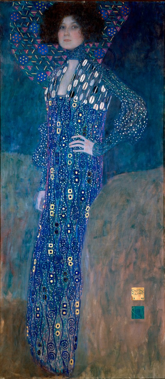 Madame Flogen muotokuva tekijältä Gustav Klimt