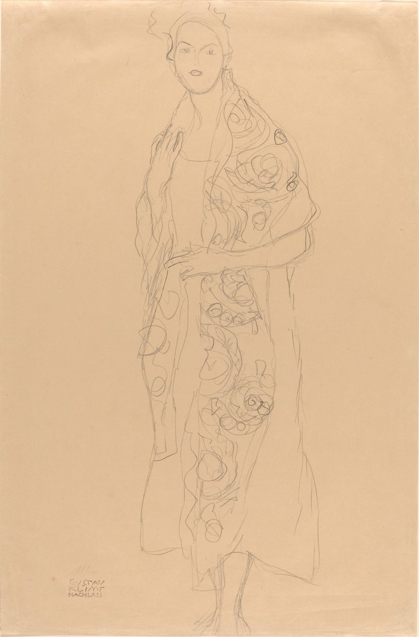Naisen muotokuva tekijältä Gustav Klimt