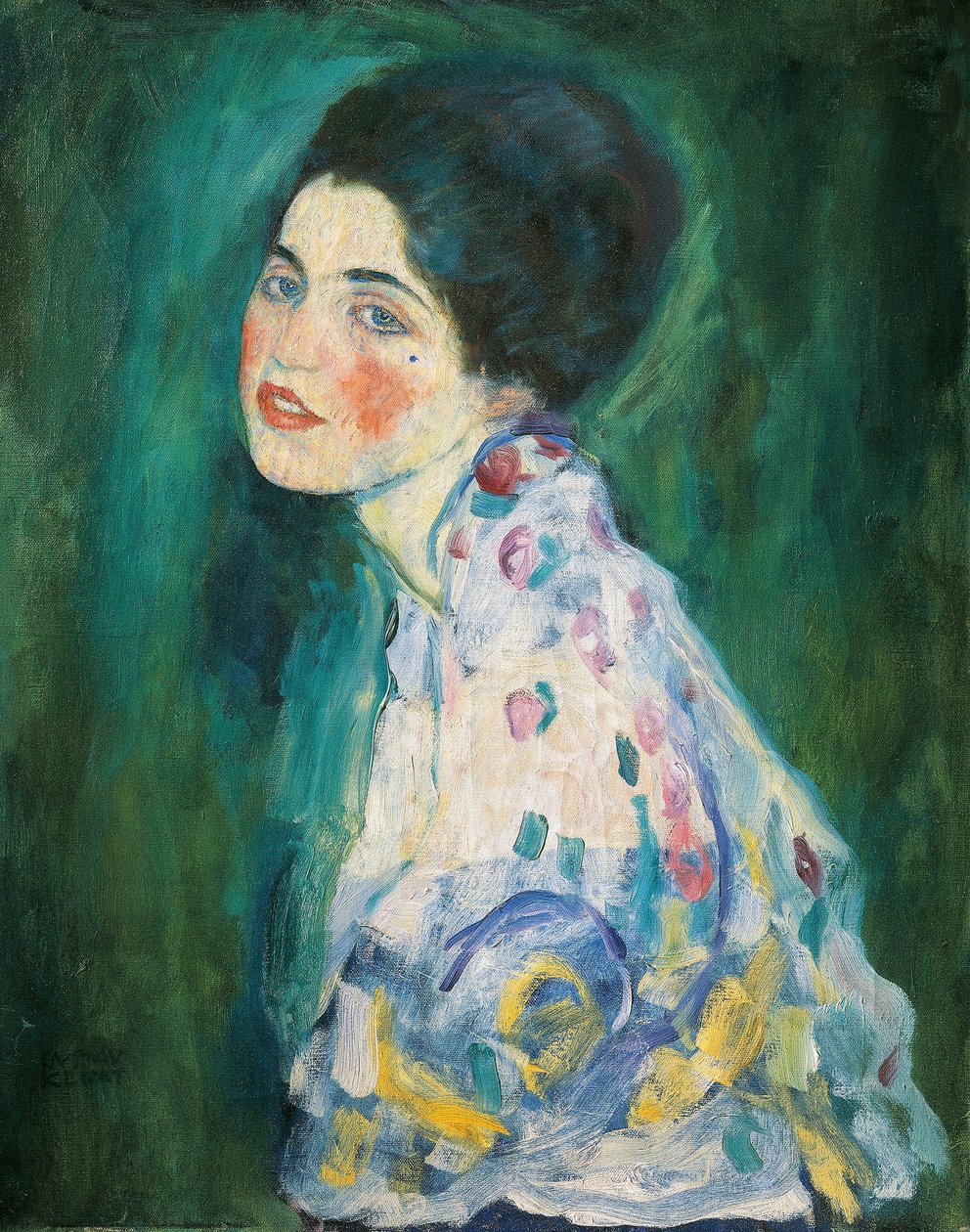Naisen muotokuva tekijältä Gustav Klimt