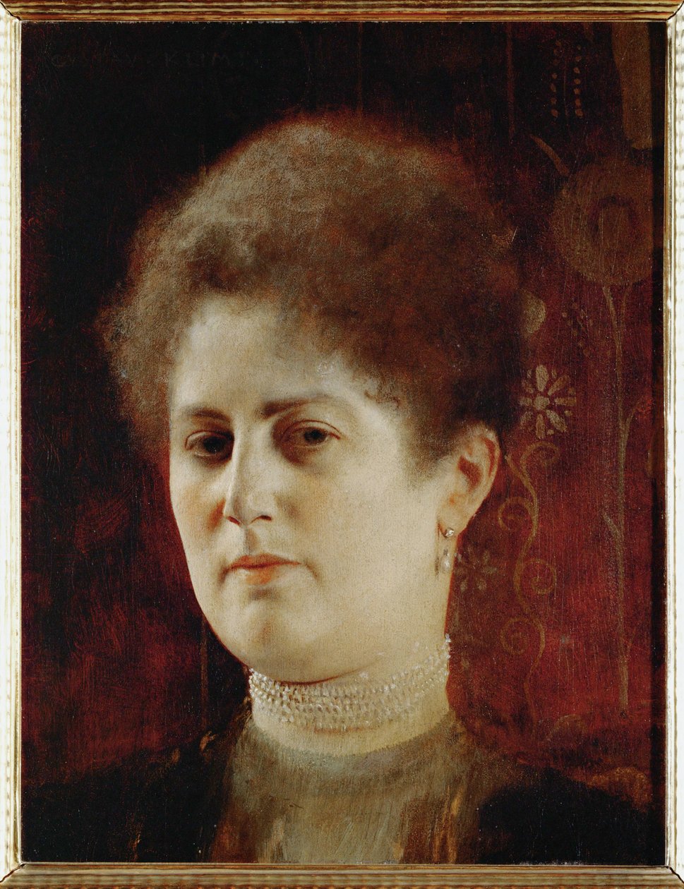 Muotokuva naisesta, noin 1894 (öljy puulle) tekijältä Gustav Klimt