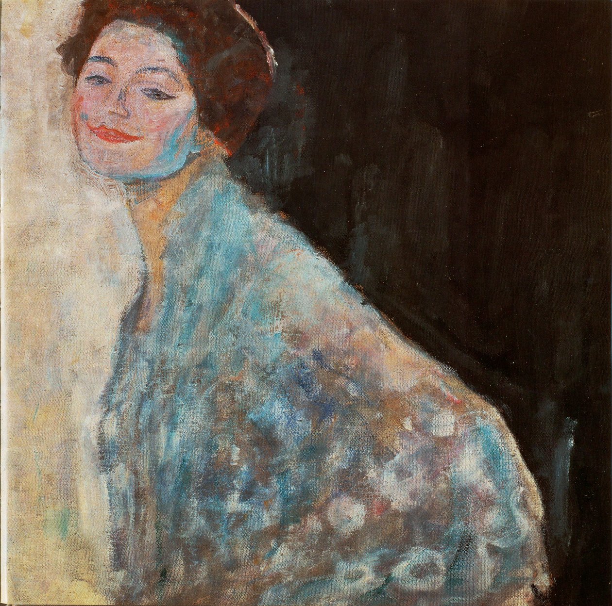 Muotokuva valkoihoisesta naisesta tekijältä Gustav Klimt