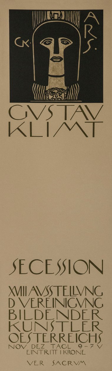Juliste 18. Wienin Secession-näyttelyyn, 1903. tekijältä Gustav Klimt