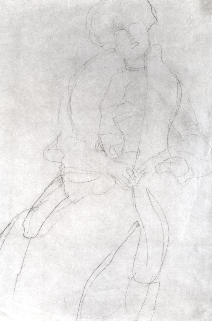 Istuva nainen boalla (Adele Bloch-Bauer) tekijältä Gustav Klimt