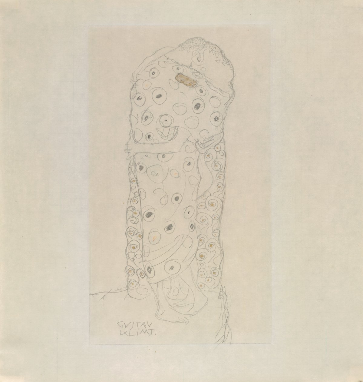 Pysyvä rakastajapari tekijältä Gustav Klimt