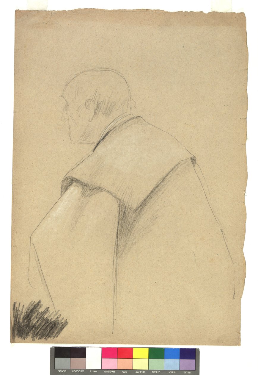 Tutkielma vanhasta miehestä viitassa tekijältä Gustav Klimt