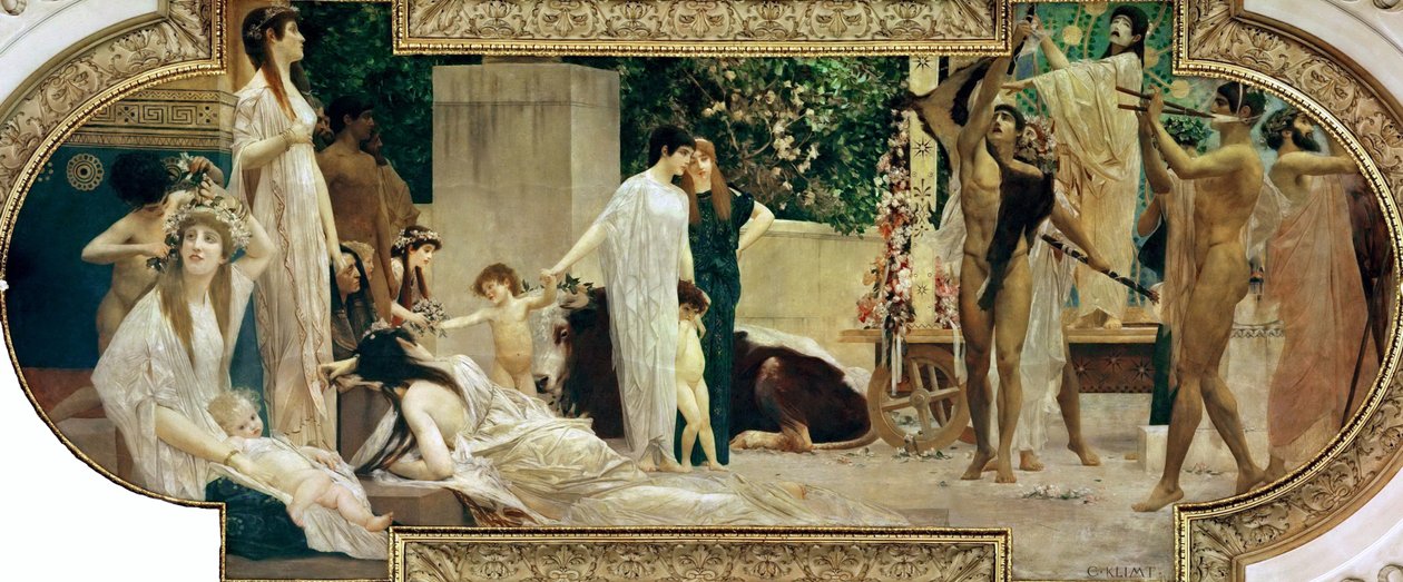 Thespiksen vaunut tekijältä Gustav Klimt
