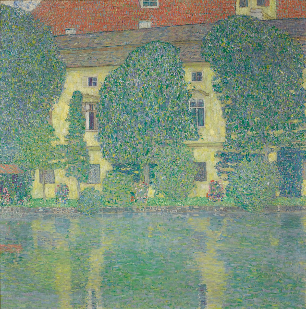 Schlosskammer Attersee III:lla tekijältä Gustav Klimt