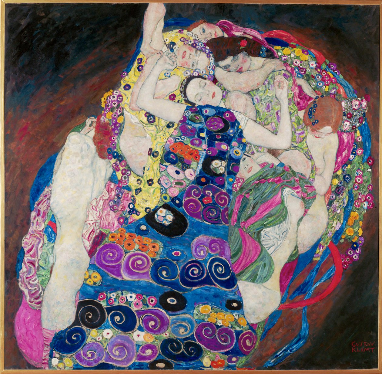 Neitsyt tekijältä Gustav Klimt