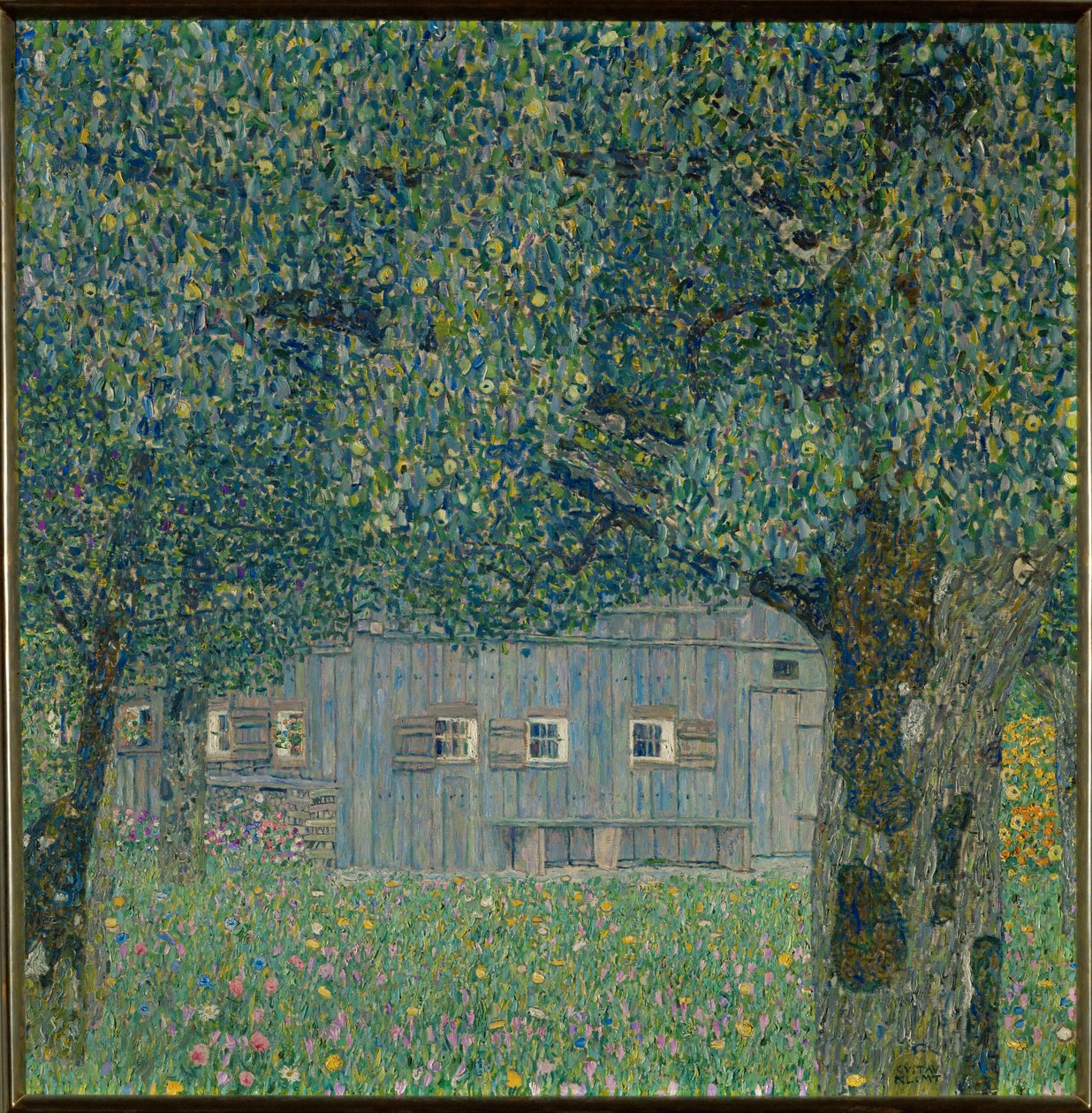 Ylä-Itävallan maalaistalo tekijältä Gustav Klimt