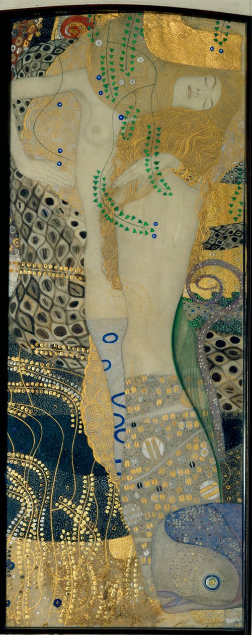 Vesikäärmeet tekijältä Gustav Klimt