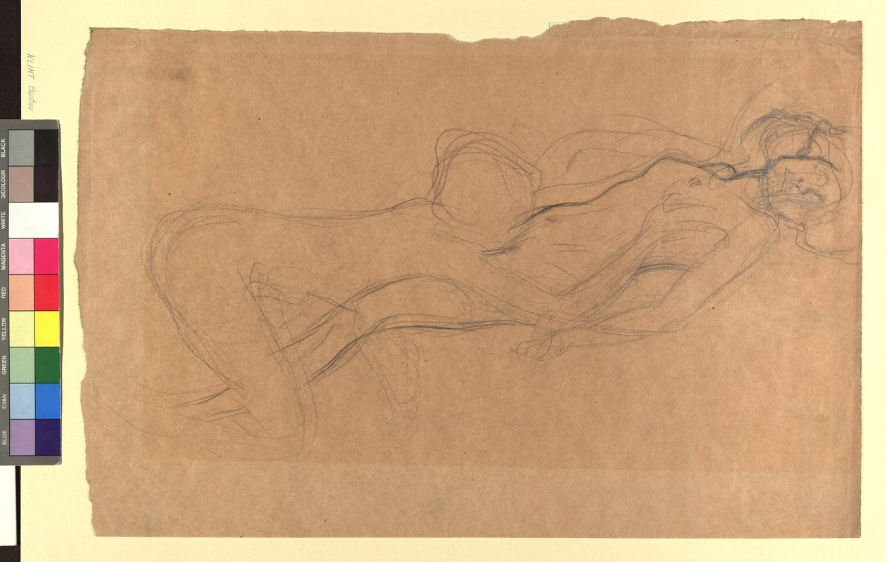 Zwei Frauenakte tekijältä Gustav Klimt
