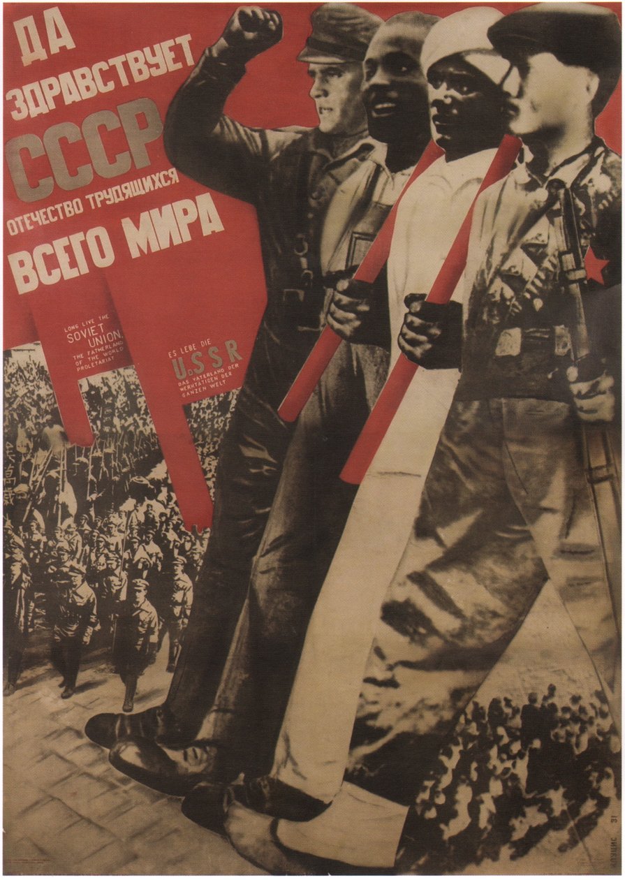 Eläköön Neuvostoliitto, 1931 tekijältä Gustav Klutsis