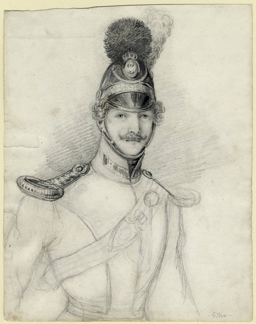 Otto I 1815-1867, Kreikan kuningas, noin 1835 tekijältä Gustav Kraus