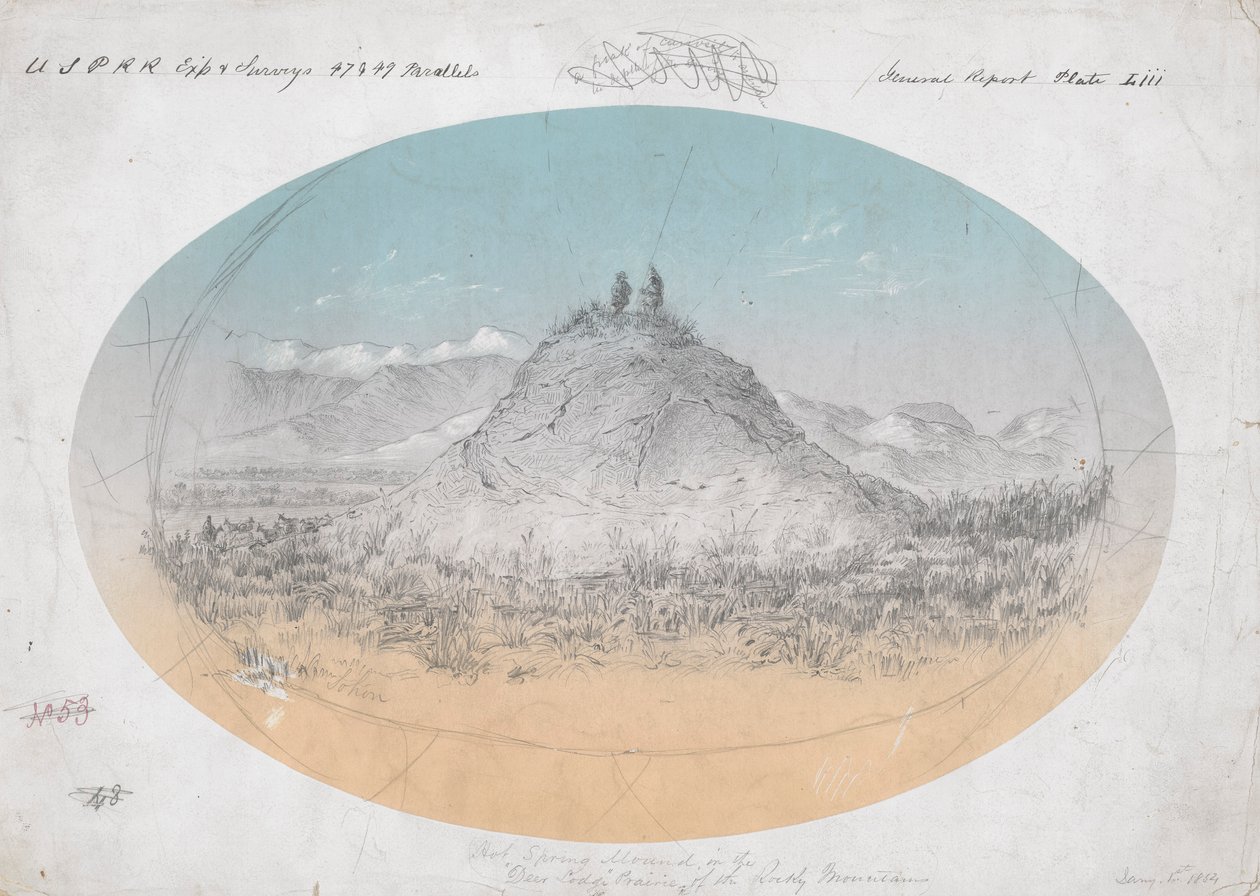 Hot Spring Mound in tekijältä Gustav Sohon