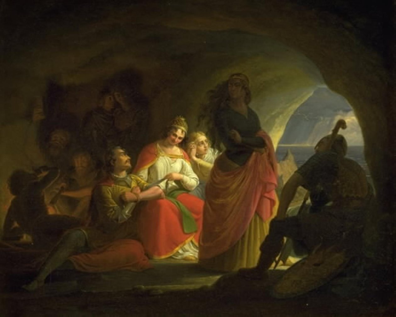 Ulf Svartskægin vangiksi prinssi Buris, Liden Kirsten, Skøn Hulfrid ja ylpeä Ingefrid tekijältä Gustav Theodor Wegener