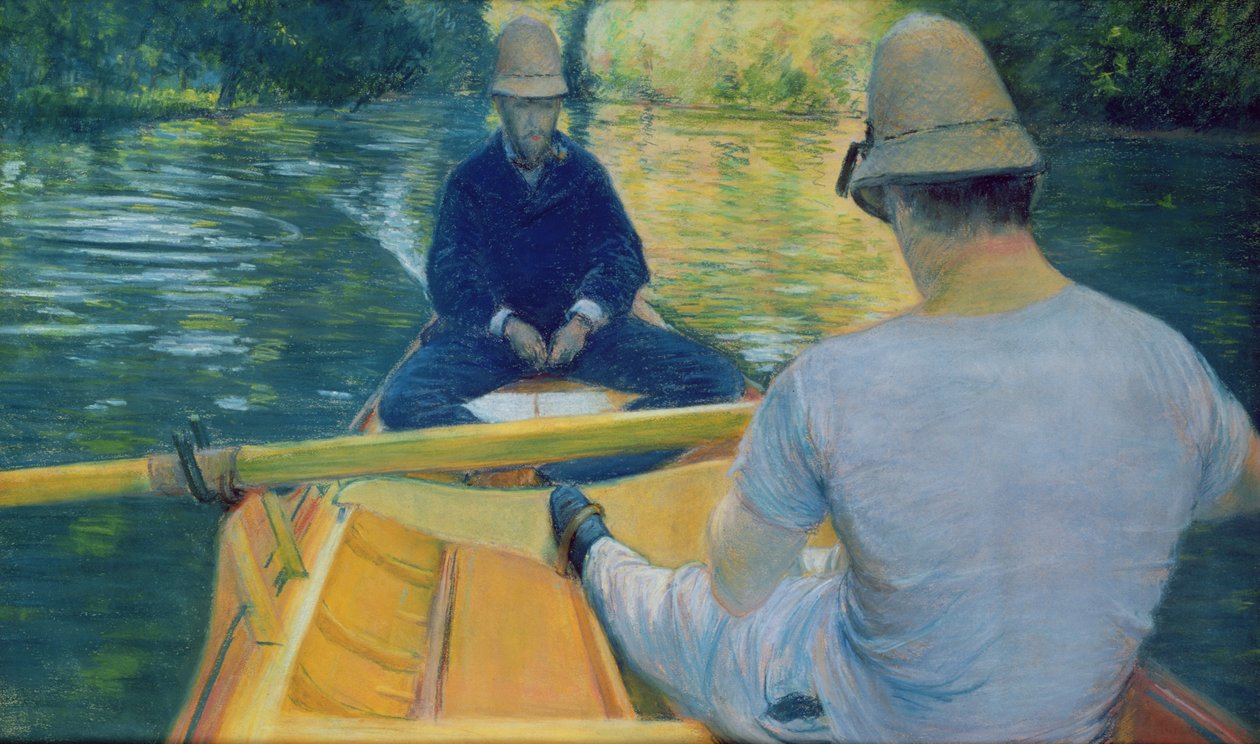 Veneilijät Yerresillä tekijältä Gustave Caillebotte