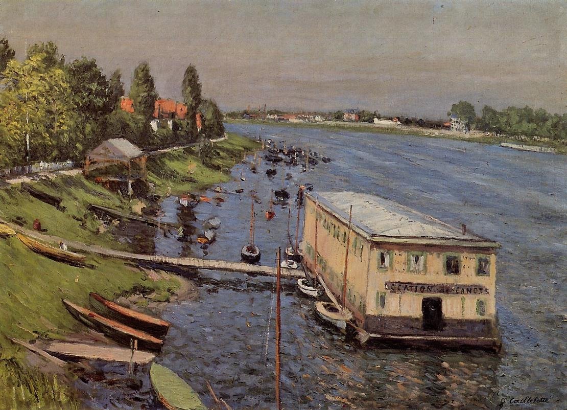 Veneretki Argenteuilissa tekijältä Gustave Caillebotte