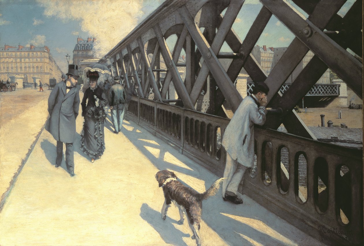 Euroopan silta tekijältä Gustave Caillebotte