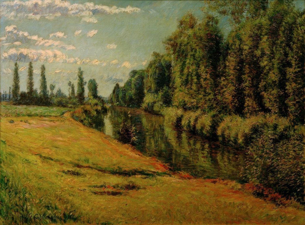 Le petit bras de la Seine à Argenteuil tekijältä Gustave Caillebotte