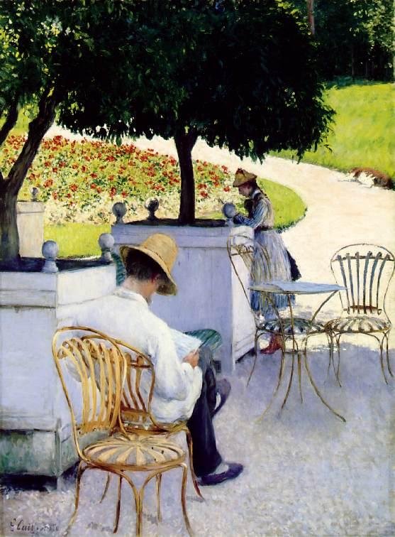 Les oranssit tekijältä Gustave Caillebotte
