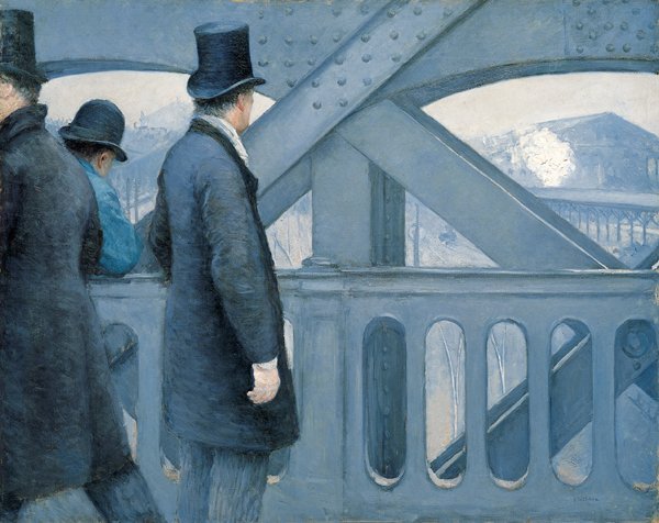 Pont de l’Europella tekijältä Gustave Caillebotte
