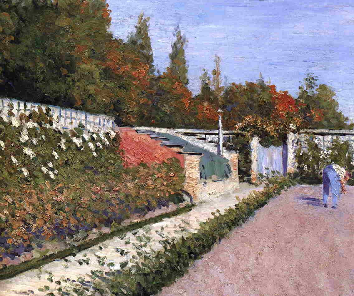 Puutarhuri tekijältä Gustave Caillebotte