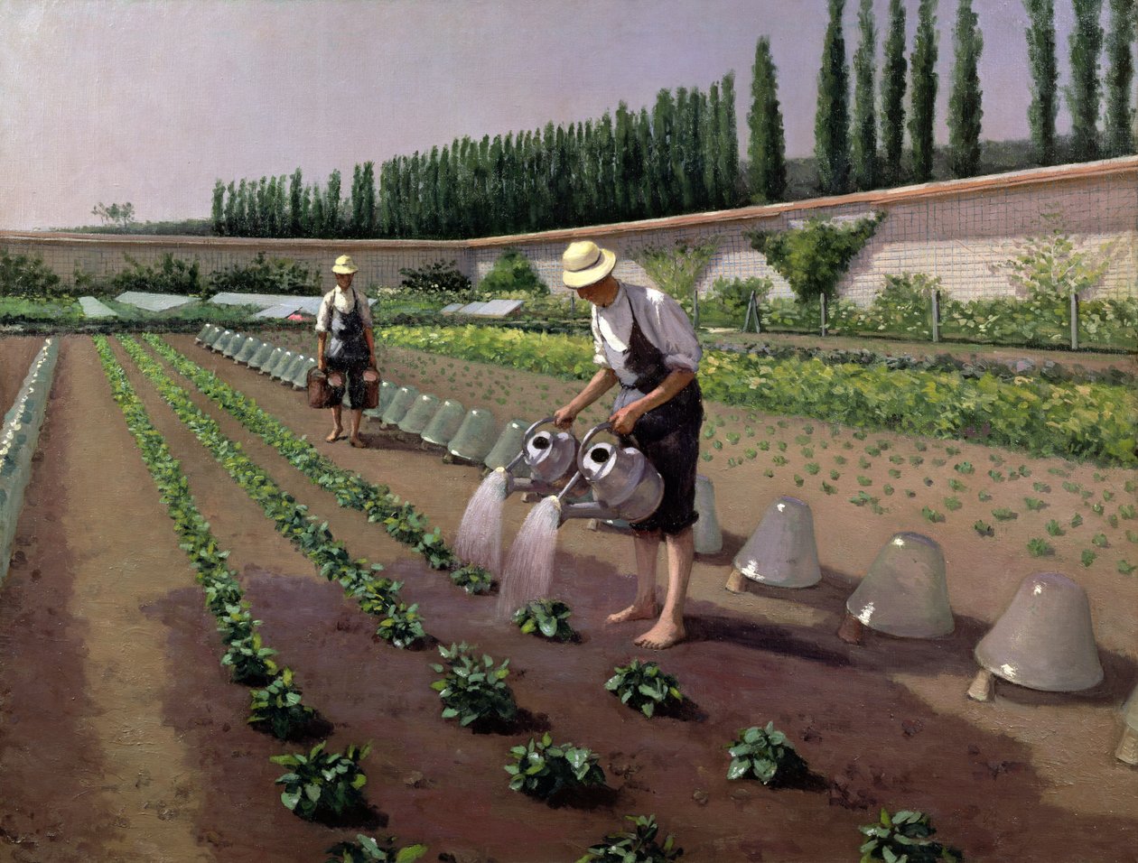 Puutarhurit tekijältä Gustave Caillebotte