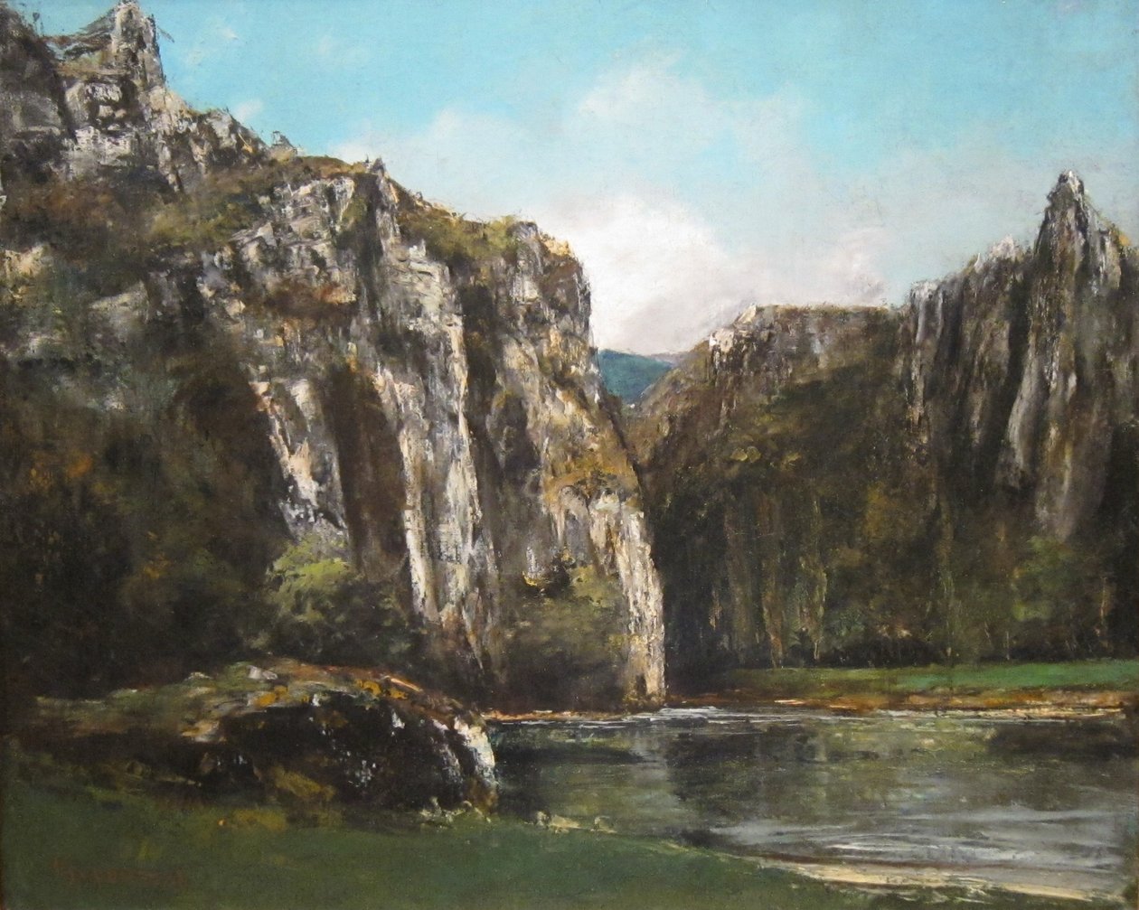 Juran rotko tekijältä Gustave Courbet
