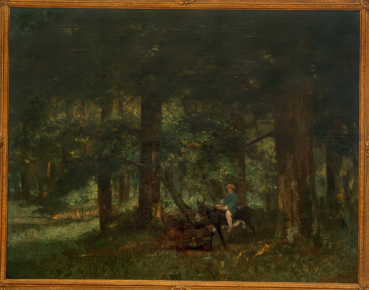 Le Parc de Rochemont tekijältä Gustave Courbet