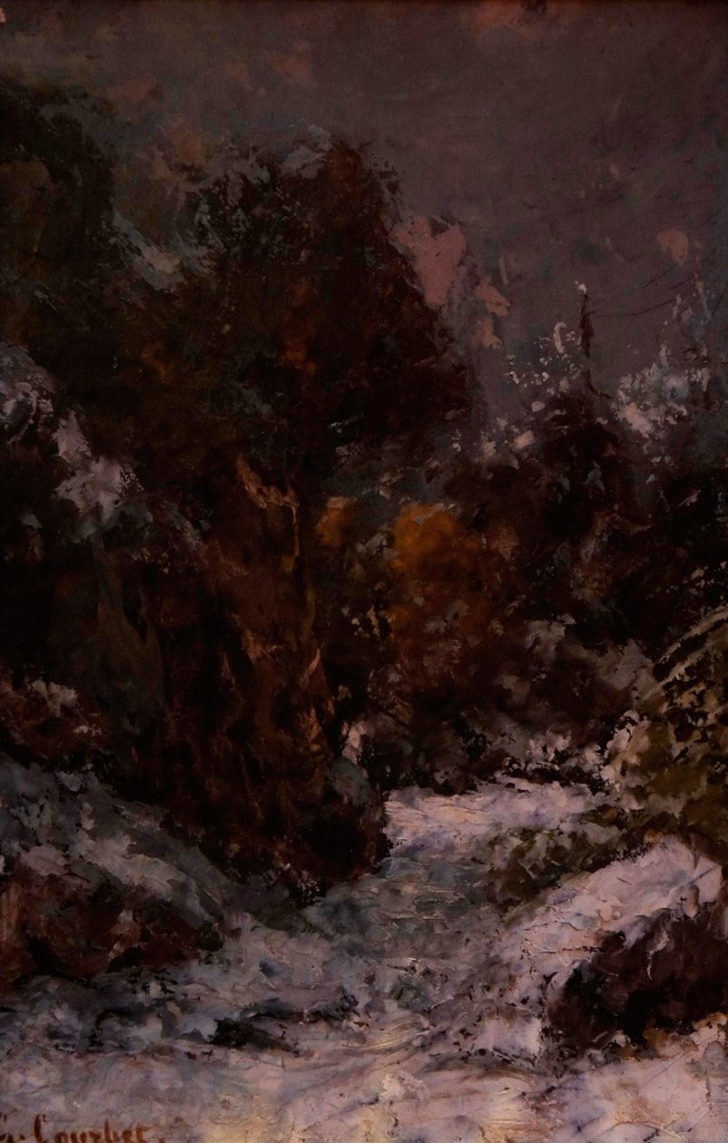 Jalka Mielle-Cailloux tekijältä Gustave Courbet
