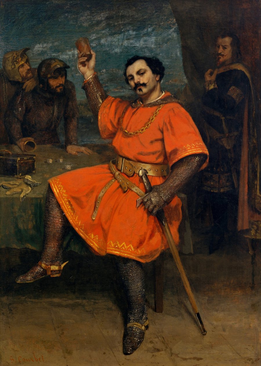 Louis Guéymard Robert Le Diablena tekijältä Gustave Courbet