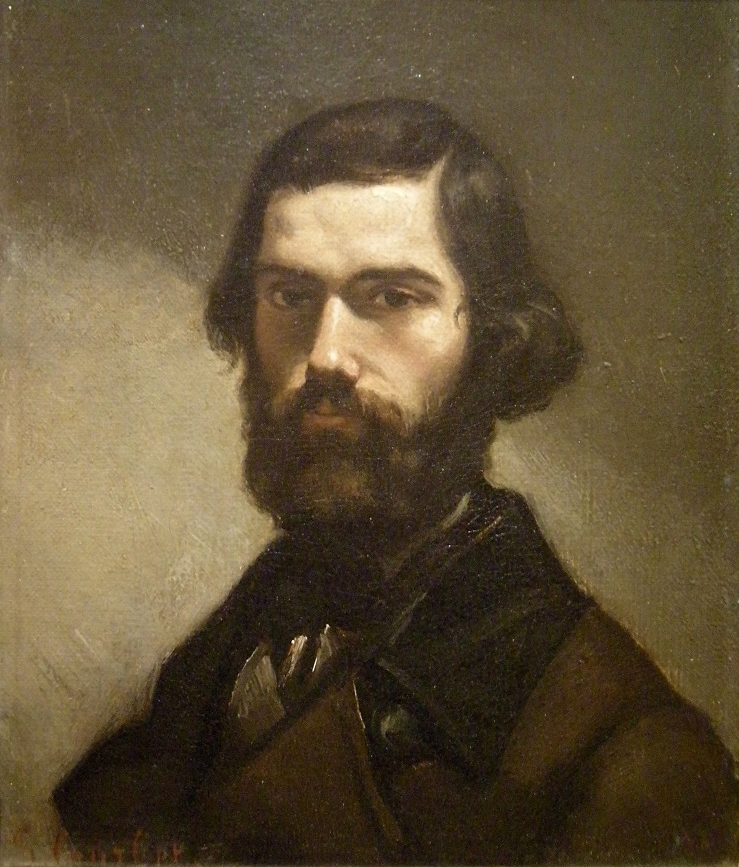 Jules Vallèsin muotokuva tekijältä Gustave Courbet
