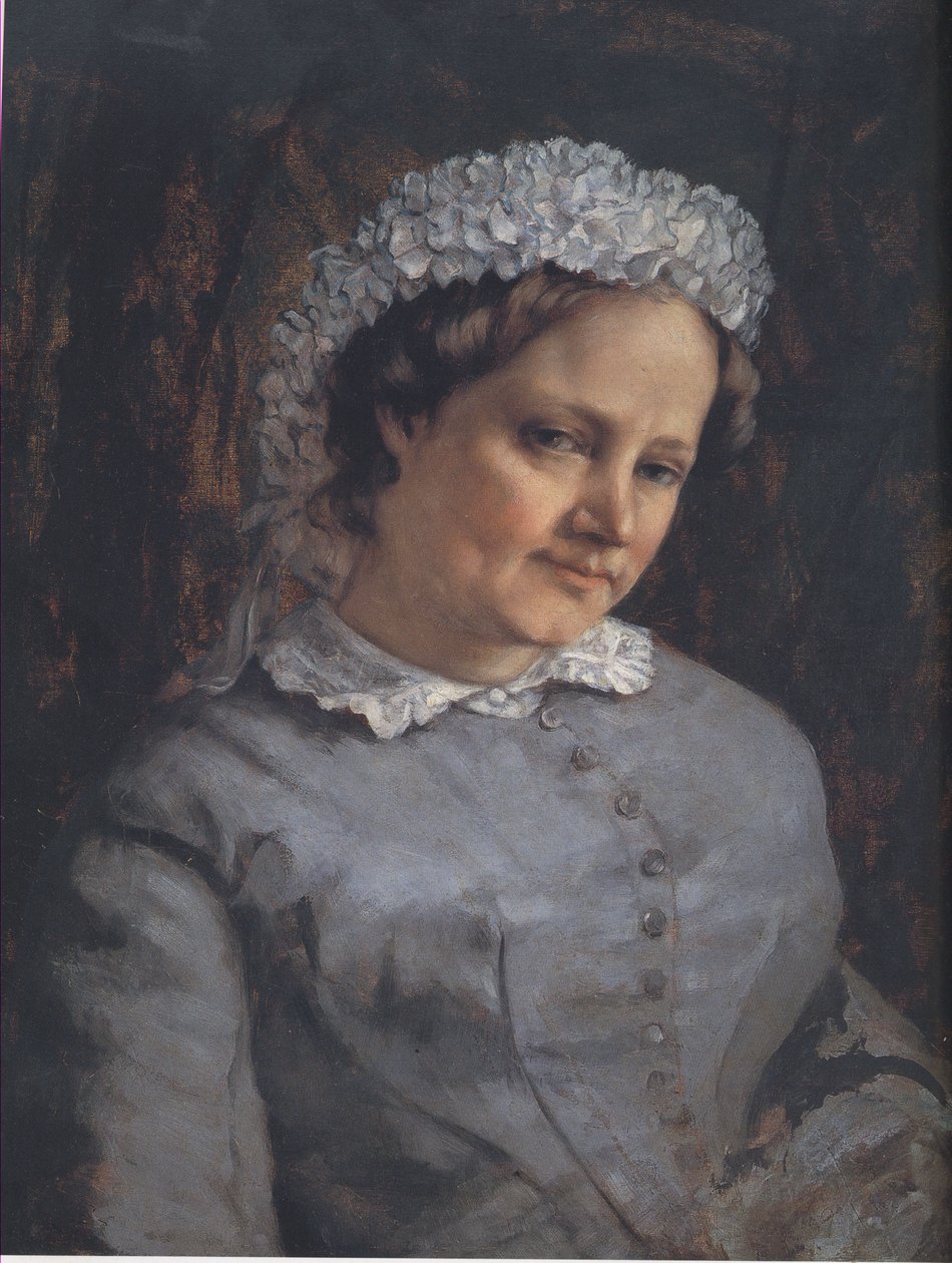 Madame Proudhonin muotokuva tekijältä Gustave Courbet