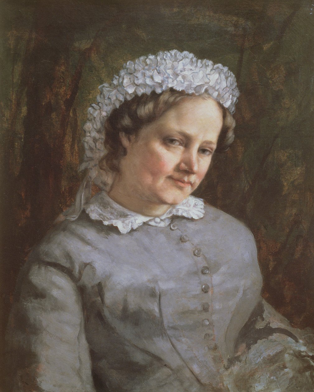 Madame Prudhonin muotokuva tekijältä Gustave Courbet