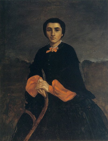 Naisen muotokuva tekijältä Gustave Courbet
