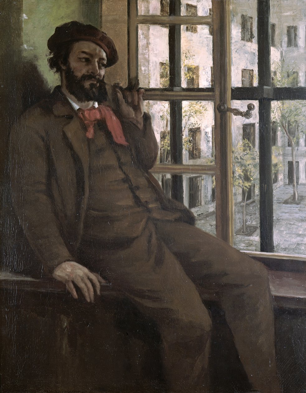 Omakuva Sainte-Pelagiessa, 1871 tekijältä Gustave Courbet
