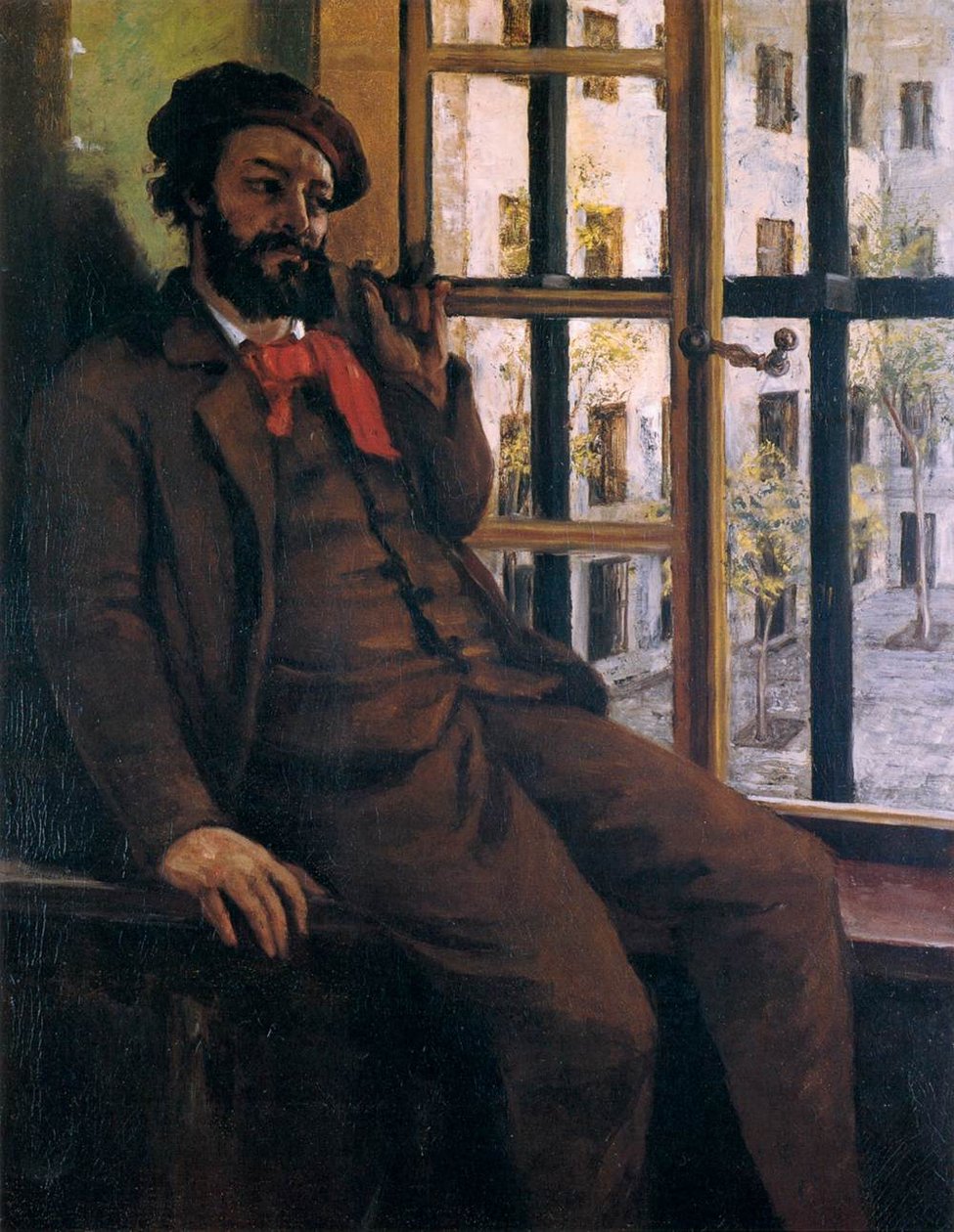 Omakuva Sainte-Pélagiessa tekijältä Gustave Courbet