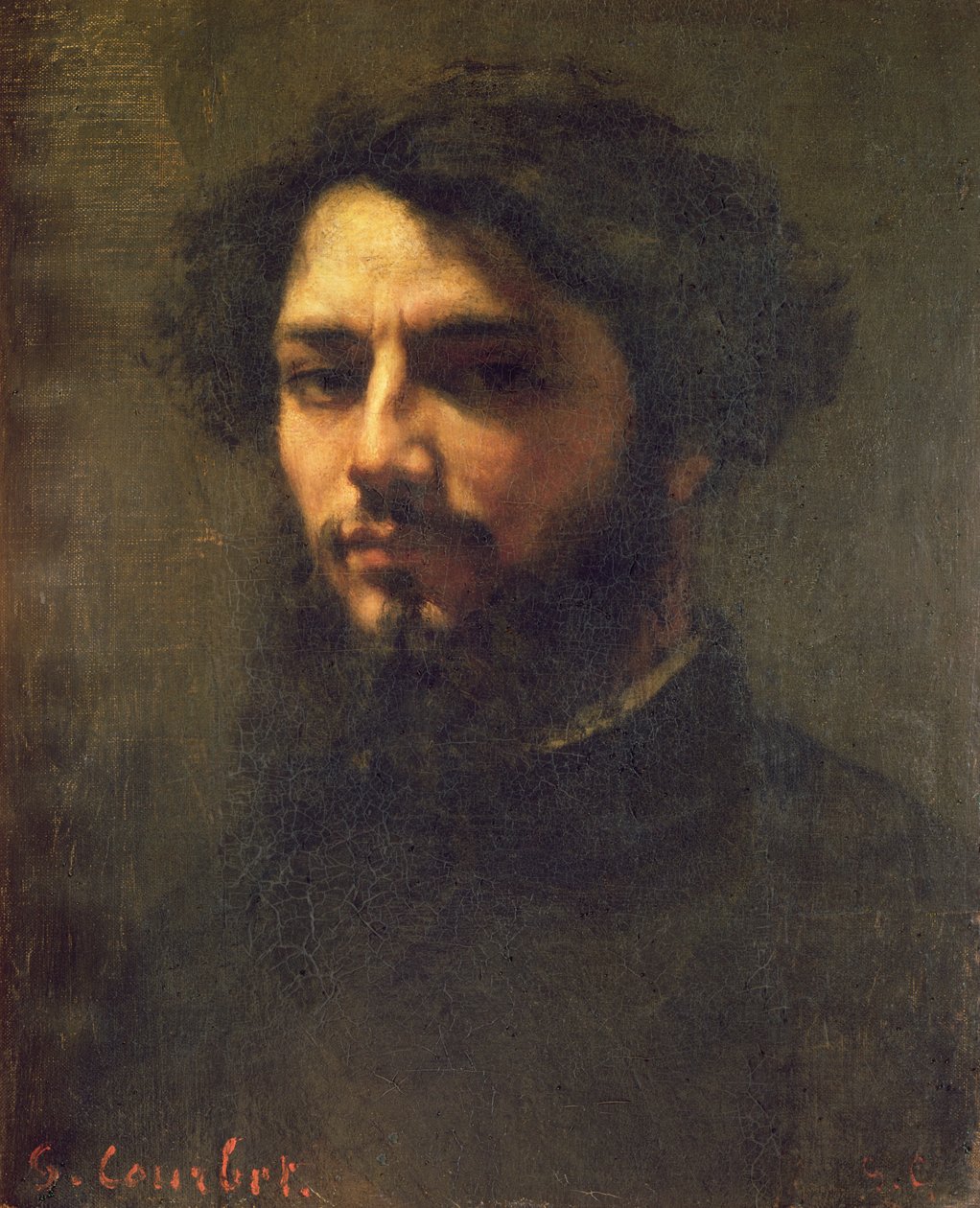 Omakuva tekijältä Gustave Courbet