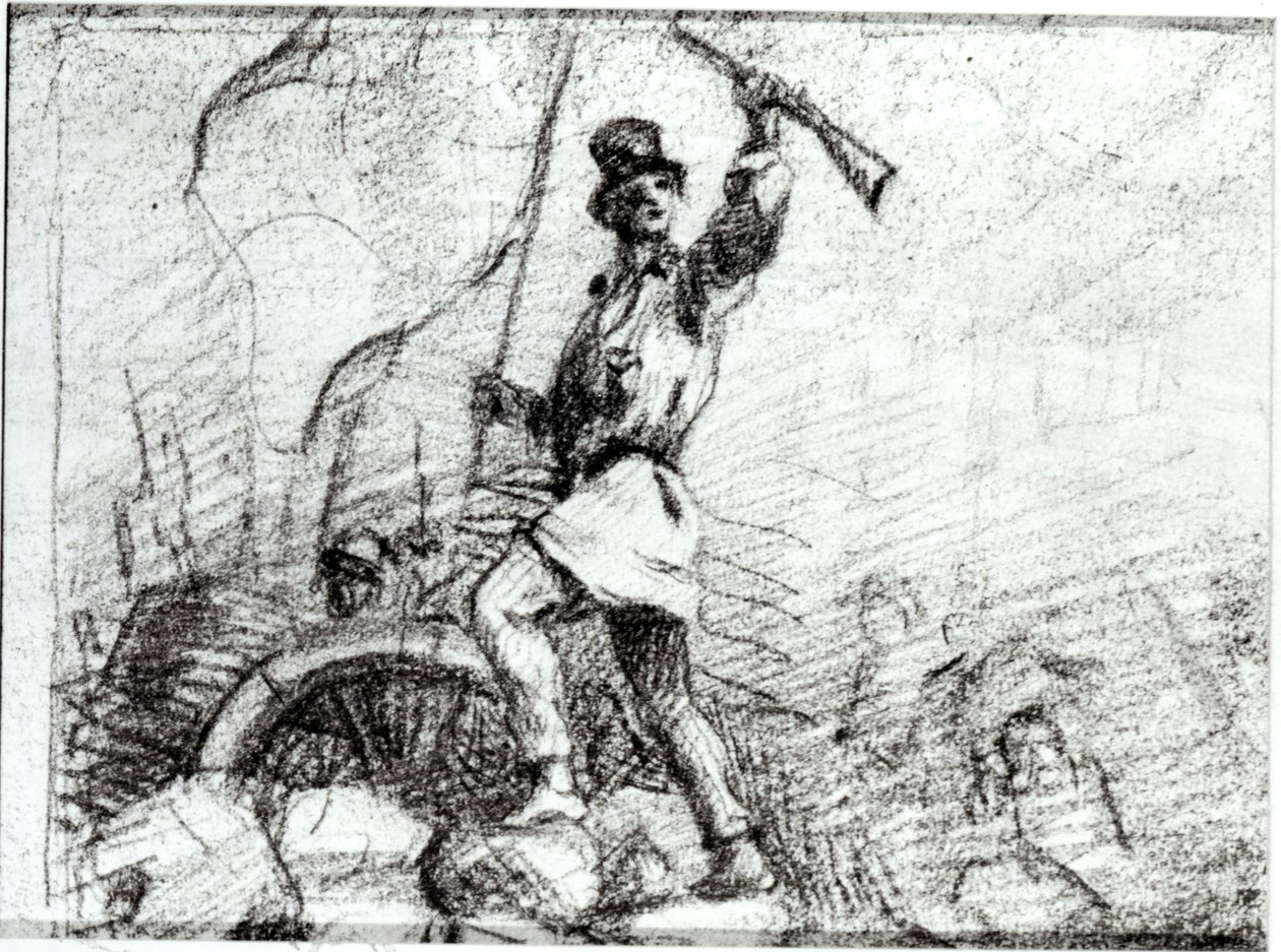 Barrikadi tekijältä Gustave Courbet