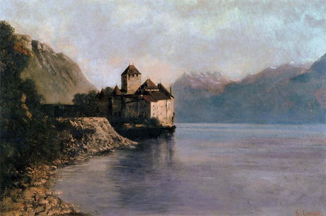 Château de Chillon tekijältä Gustave Courbet