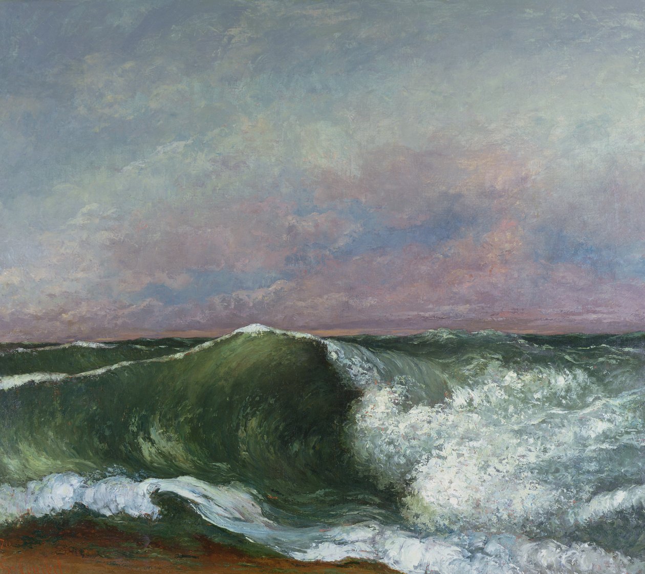 Aalto, 1870 tekijältä Gustave Courbet
