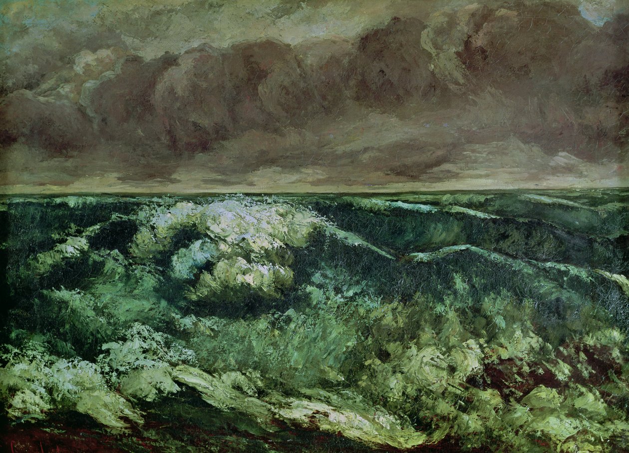 Aalto, vuoden 1870 jälkeen tekijältä Gustave Courbet