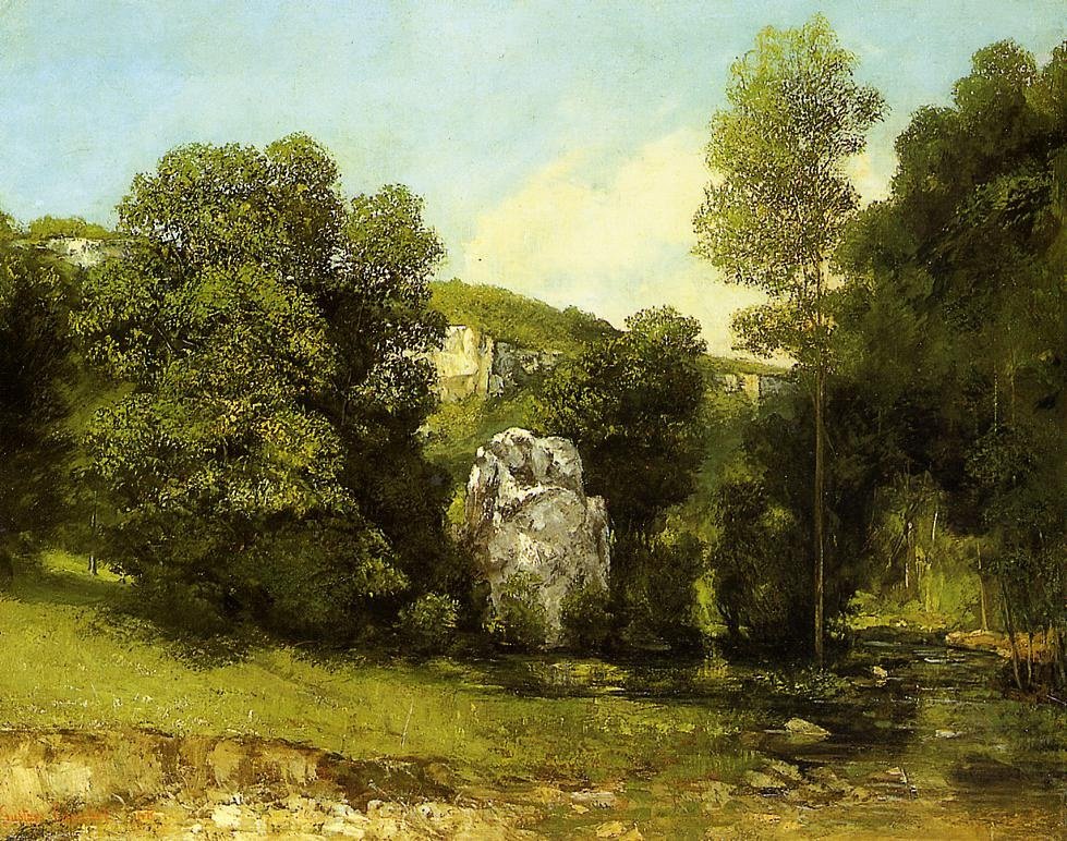 Brèmen vesivirta tekijältä Gustave Courbet