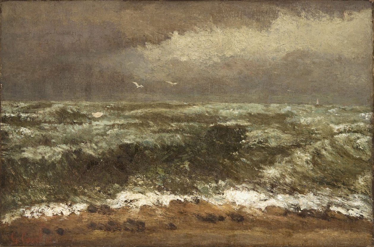 Vagues tekijältä Gustave Courbet
