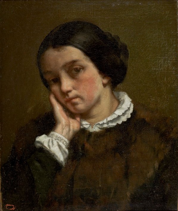 Zélie Courbet tekijältä Gustave Courbet